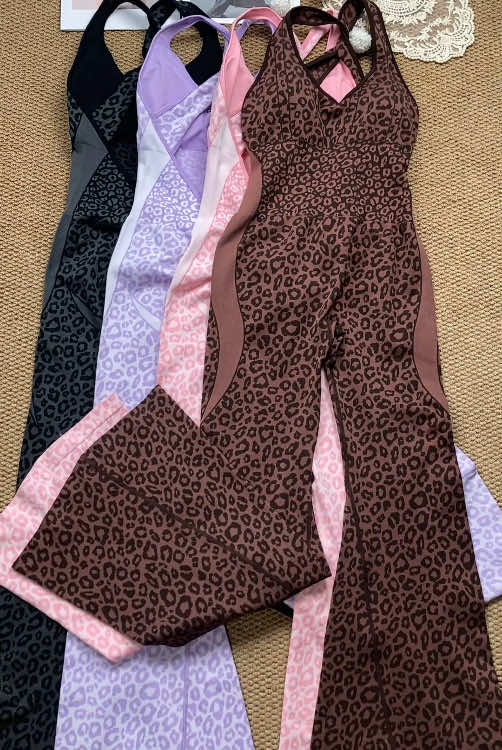 Leopard Print Flared One-Piece Bodysuit – Twisted Open-Back & High-Waist Fit for Yoga & Active #leopardprint #backlessbodysuit #twistedback #flaredyoga #activewearfashion #onepiecejumpsuit #yogawear #fitnessstyle #streettofitness #wildvibes #LeopardLove #YogaVibes #jumpsuit #jumpsuitoutfit #viraljumpsuit #jumpsuitoutfit #outfit #fashion #fashiontiktok #tiktok #TikTokShop #ladieswear #activewear #clubbinglife #versatility #MomsofTikTok #WomenOfTikTok #sportyjumpsuit #gymoutfits #sleeveless #fitnessapparel #tiktokmademebuyit #outfitoftheday #fypage #womenwear #sleeveless #jumpsuitstyle #bodysuit #sportswear #gym #yogaoutfit #womenswear #fyp #tiktokmakemebuyit #fashion #tiktokshop #OOTD #fyp #fy #flashsale #style #tiktokshopholidayhaul #falldealsforyou #Falloutfits #Earthtone #Fallfreshness #spotlightfinds #follow #women #selflove #spotlightfinds #SweatPants #ComfortWear #CasualStyle #athleisure #TikTokShopBlackFriday #TikTokShopCyberMonday #spotlightfinds 