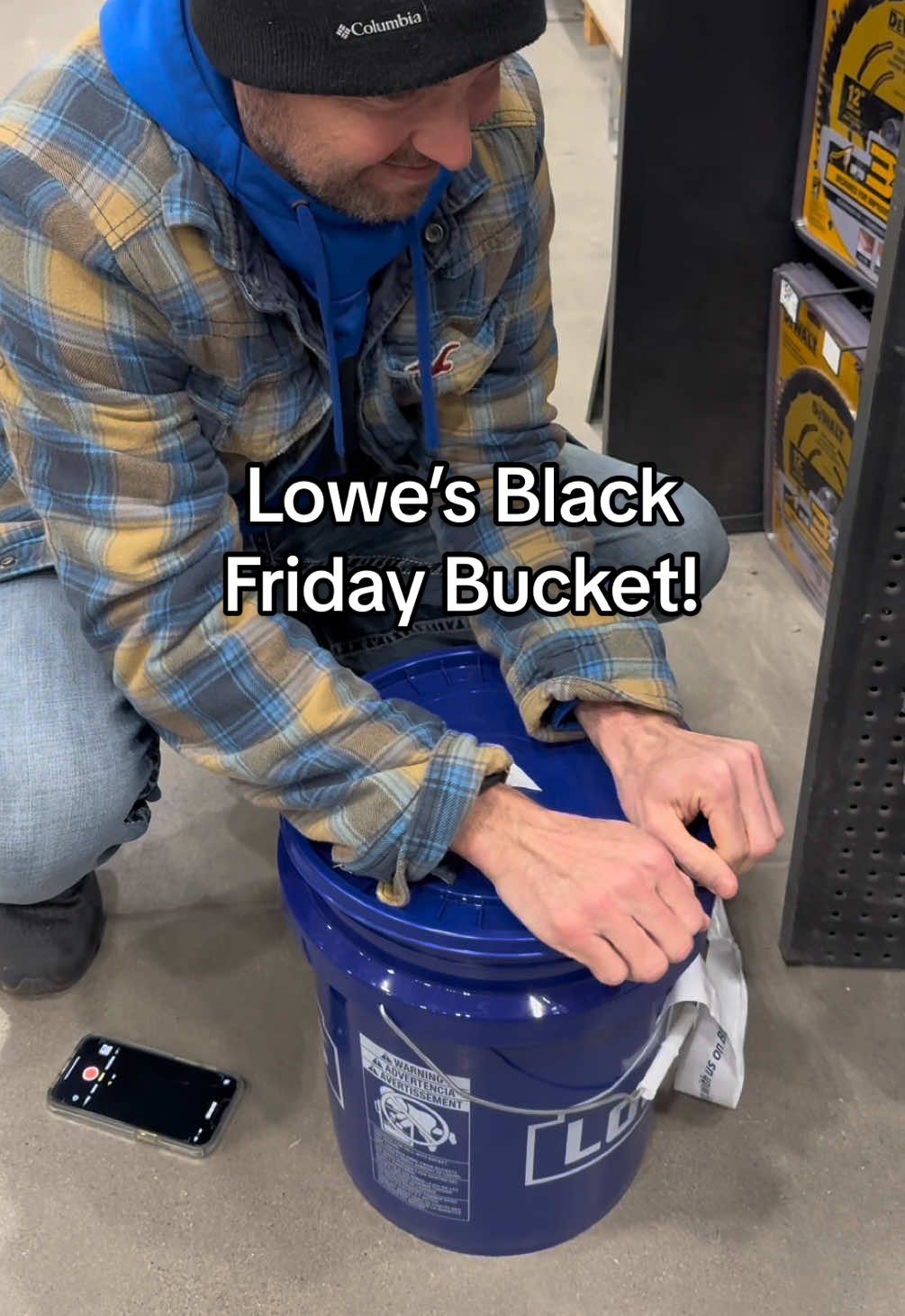 This is our first Black Friday experience! #blackfriday #freebies #lowes #giveaway 