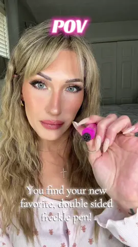 I’ve traded several & this one takes the cake! 👏 #frecklepen #fauxfreckles 