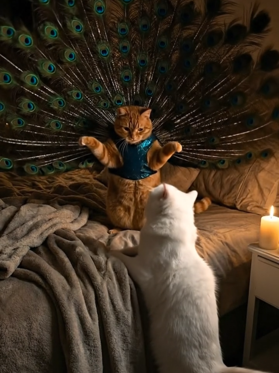 🐈🦚🐈 #cat #ai 