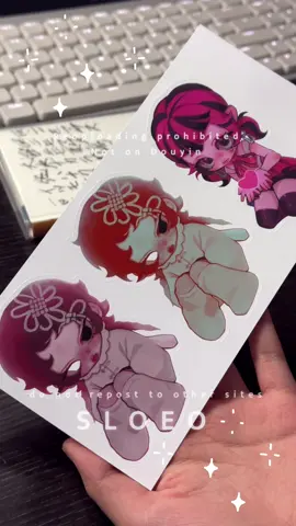 little stickers  #stickers #chibi #sketchbook 