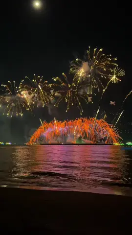 สวยงามมาก 🎆🥰 #พลุนานาชาติพัทยา #พลุพัทยา🎆🎇 #พลุนานาชาติพัทยา2025 อากาศหนาว มีลมเย็นด้วยปีนี้