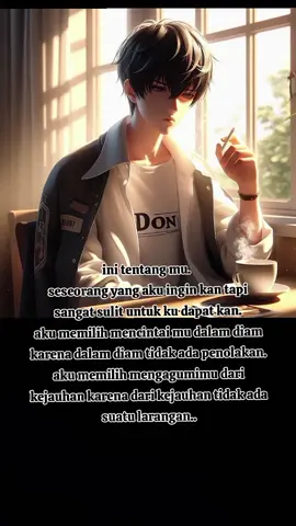 Mencintaimu dalam diam, mengagumimu dari kejauhan.#stotytime #idstory #quotes #beranda #fyp 