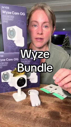 LIMITED TIME SALE! Perfect Christmas gift for anyone! #christmasgiftideas #giftguide #giftfordad #giftforhim #securitycamera @Wyze 
