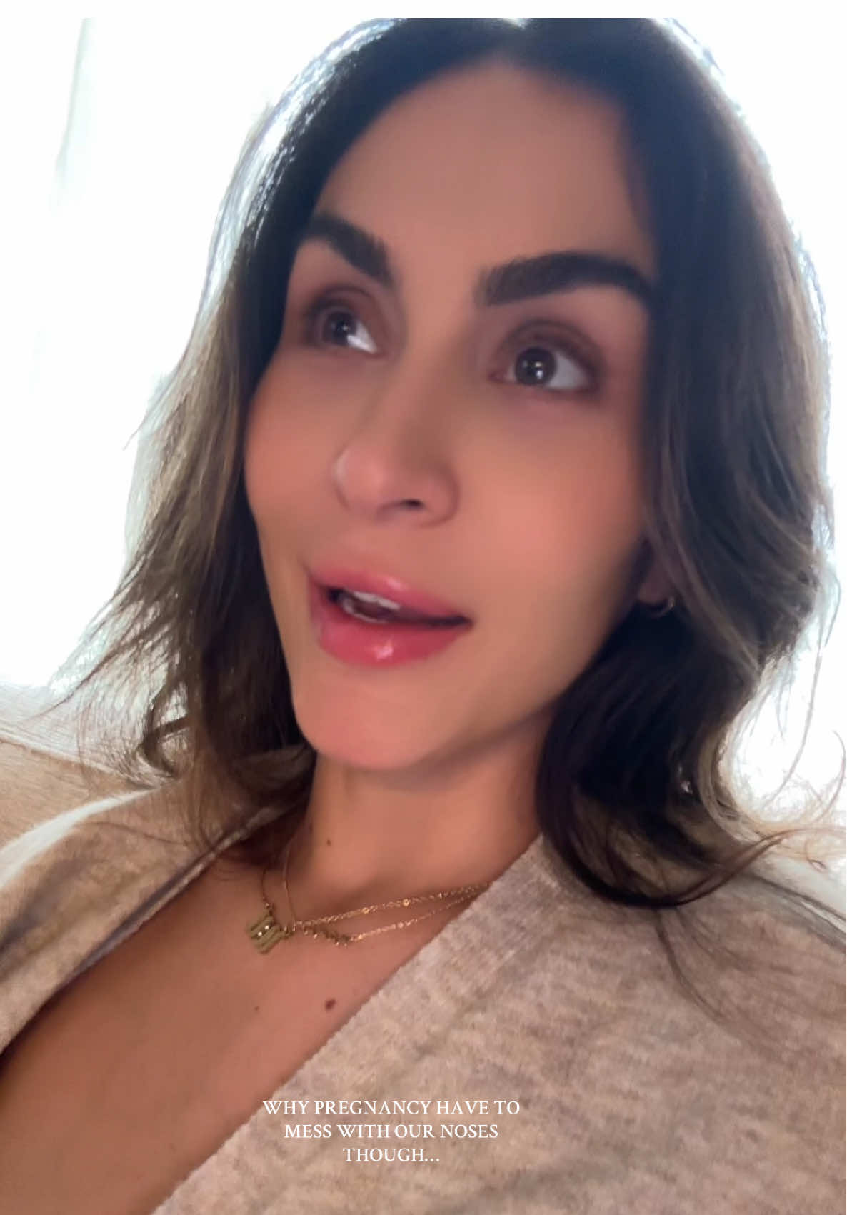 Pregnancy does us dirty sometimes 🙈🤣 #pregnancyjourney #postpartum #momcontent #momtok 