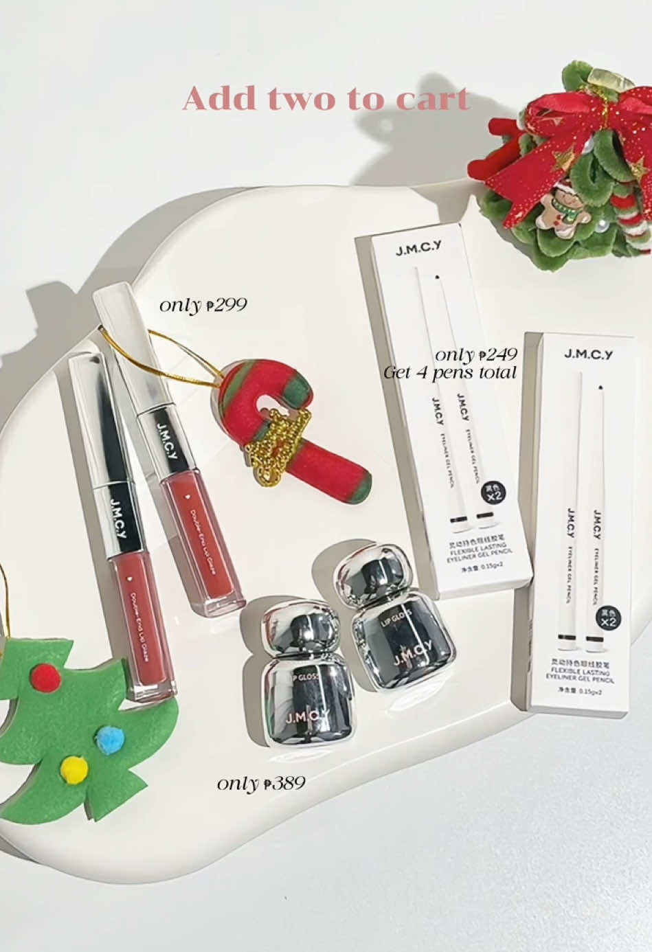 Double the goodies, same price!  12.12 Sale: Buy 1, Get 1, Dec 6–12!  #jmcy #jmcyph #jmcycosmetics #jmcyphilippines #tiktokshop12biggerpamasko 