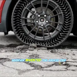 The Airless Tire Inventor Is an Absolute Genius #Science #usa_tiktok #fyp #fyf 