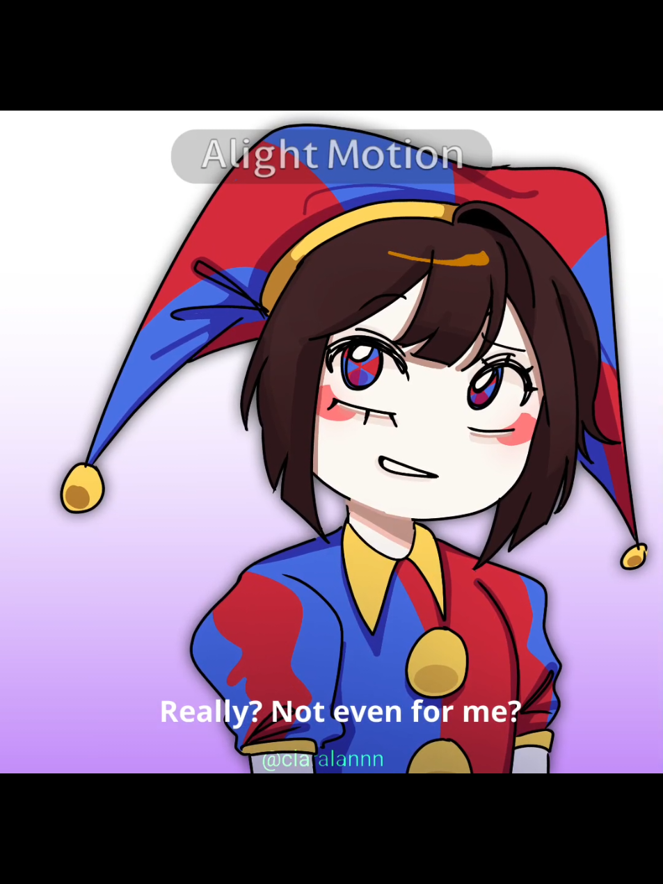 does the quality look bad to y'all? I cant tell // #FUNNYBUNNY #tadc #jax #pomni #animation // my third tweening attempt yay🫩 pls don't make the quality buns 