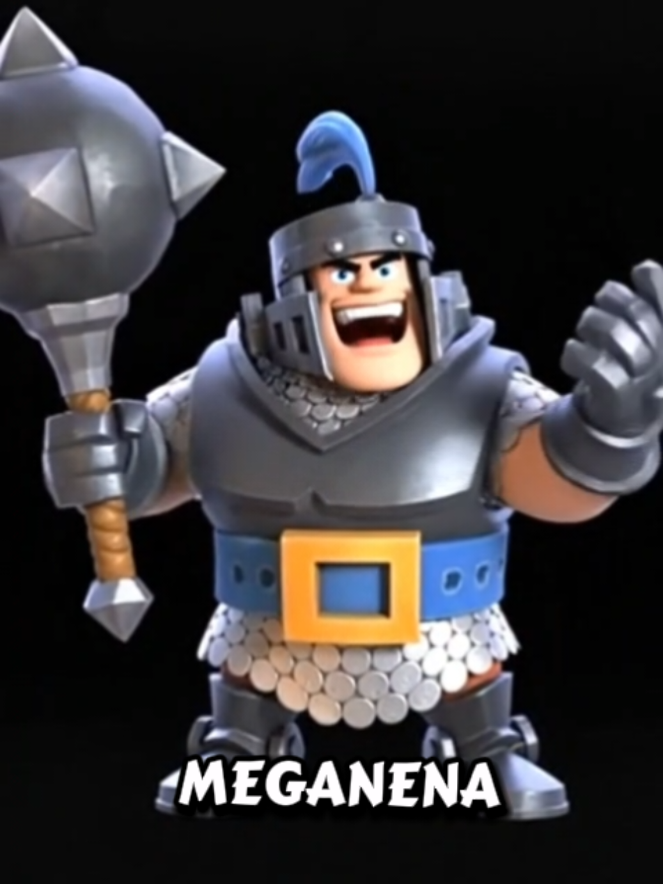 Si tú usas a Mega Knight eres un jugador básico #clashroyale #clash #fyp #clashroyalememes #parati 