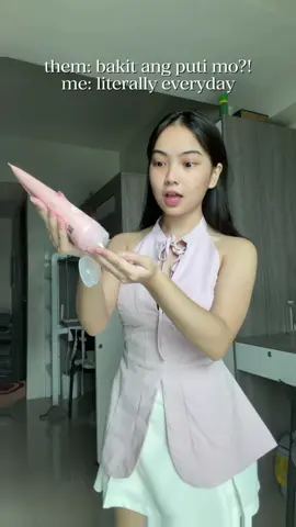 bat ang puti mo?! well...