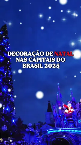 Natal 2025 nas capitais do Brasil parte 1 #natal #christmas #brasil #tiktok #fy 