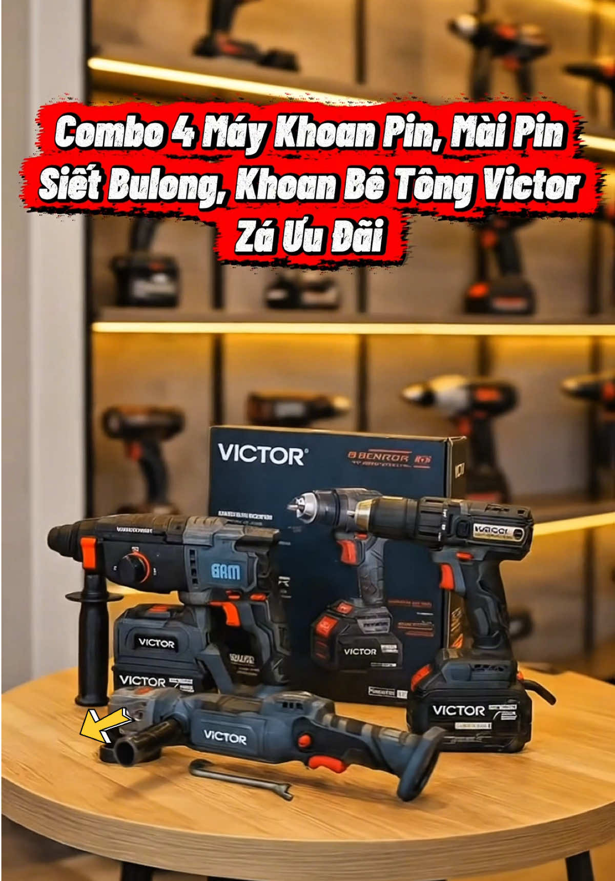 Combo 4 máy khoan pin zá siu rẻ #maykhoanpin #maymaipin #maycatpin #combomaykhoanmaymai #xuhuongtiktok 