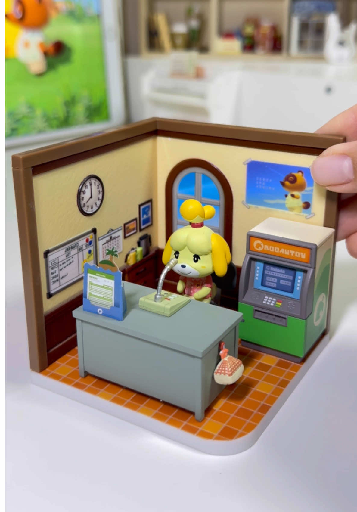 11月29日から発売の リーメント ついにこの時が！ ずっと楽しみに待ってました😵❤️‍🔥 壁も立体的で感動👏 可愛くてずっと眺めてられるなぁ 私の推し住民もいつか発売されるといいな😆 #どうぶつの森 #あつ森 #animalcrossing  #リーメント #rement