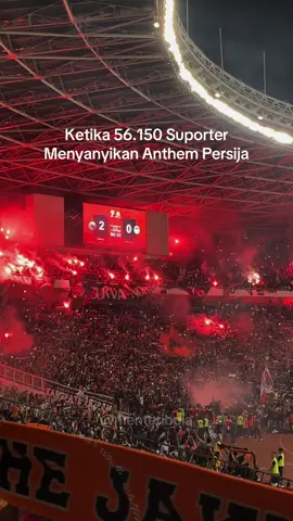 Ketika 56.150 The Jak Mania menyangikan Anthem Persija Jakarta di match Persija vs PSIM Yogyakarta #persija #persijajakarta #thejakmania #persijavspsim #ligaindonesia 