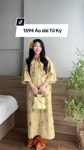 Áo dài nhung chéo Tử Kỳ @Havana #reviewquanao #aodai #aodaivietnam #aodaitet #havanadanang 