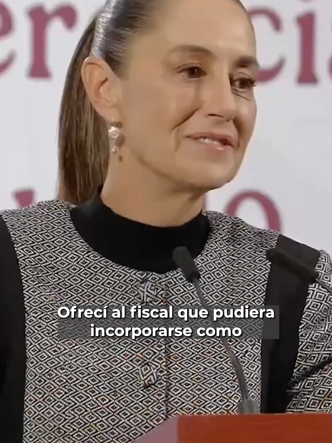 “Ofrecí al fiscal que pudiera incorporarse como representante de México en una embajada y él aceptó esta propuesta”: Claudia Sheinbaum respecto a la renuncia de Alejandro Gertz Manero. #Latinus #InformaciónParaTi