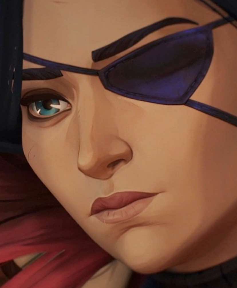 cait is THE girl with one eye  #arcane #arcaneleagueoflegends #caitlynkiramman #caitlynarcane #foryou 