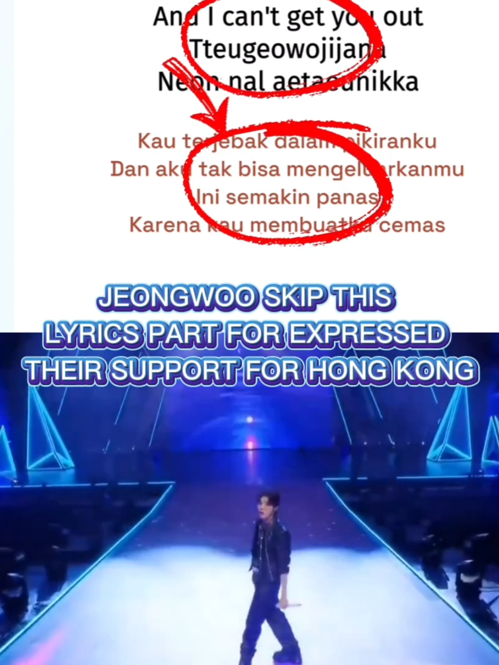 [ TREASURE ] JEONGWOO HIGH NOTE & SKIP THEIR SONG'S LYRICS FOR THEIR MAMA 2025 STAGE FOLLOWING HONG KONG FIRES TRAGEY TO EXPRESSED THEIR SUPPORT FOR HONG KONG AT THE 2025 MAMA AWARDS, WHERE THE EVENT FOCUSED ON SOLIDARITY - #treasure #jeongwoo #highnote  #2025mamaawards #2025mama 