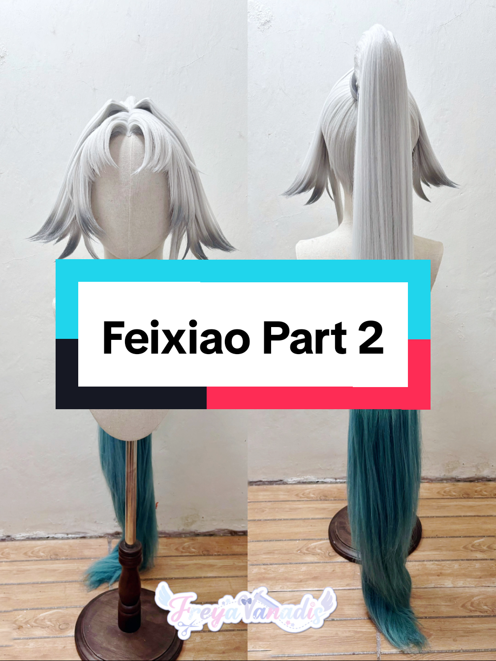 Feixiao from Honkai Star Rail part 2 #feixiao #HonkaiStarRail #wigstyling #wigmaker #wigcommission 