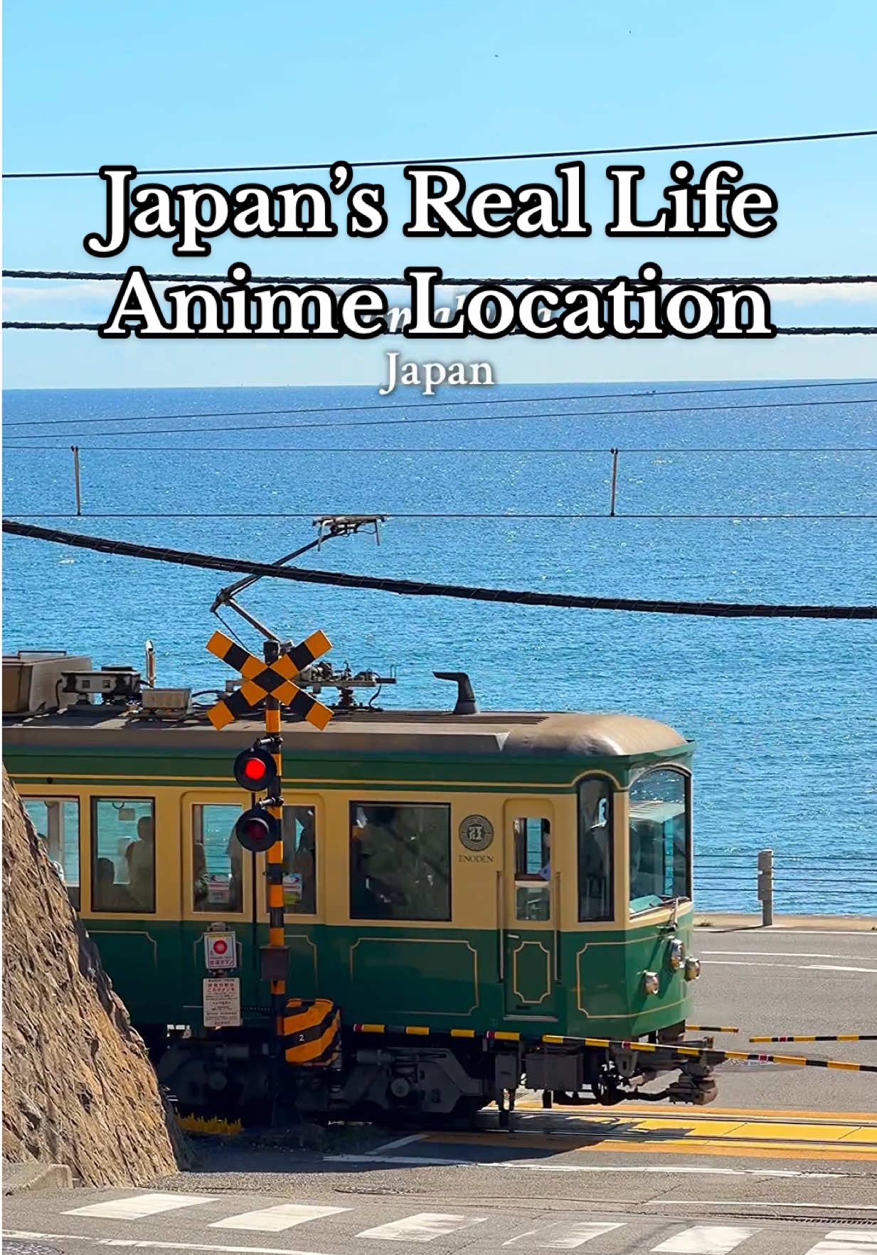 Japan’s real life anime location! Kamakura - a city where the coast and culture meet. Whenever I’m wanting a little break from the hustle & bustle of Tokyo, I always find myself in Kamakura. Its slower-paced, seaside vibe is one of my favourite resets 🤍 And being just over an hour from the city, it’s truly one of the best day trips you can take from Tokyo! #kamakura #creatorsearchinsights #japantiktok #japanlife
