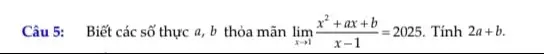 Một câu giới hạn tìm các hệ số trong giới hạn Toán 11. Các em cùng xem nhé! #xh #xuhuong #toaninheart #toan11 