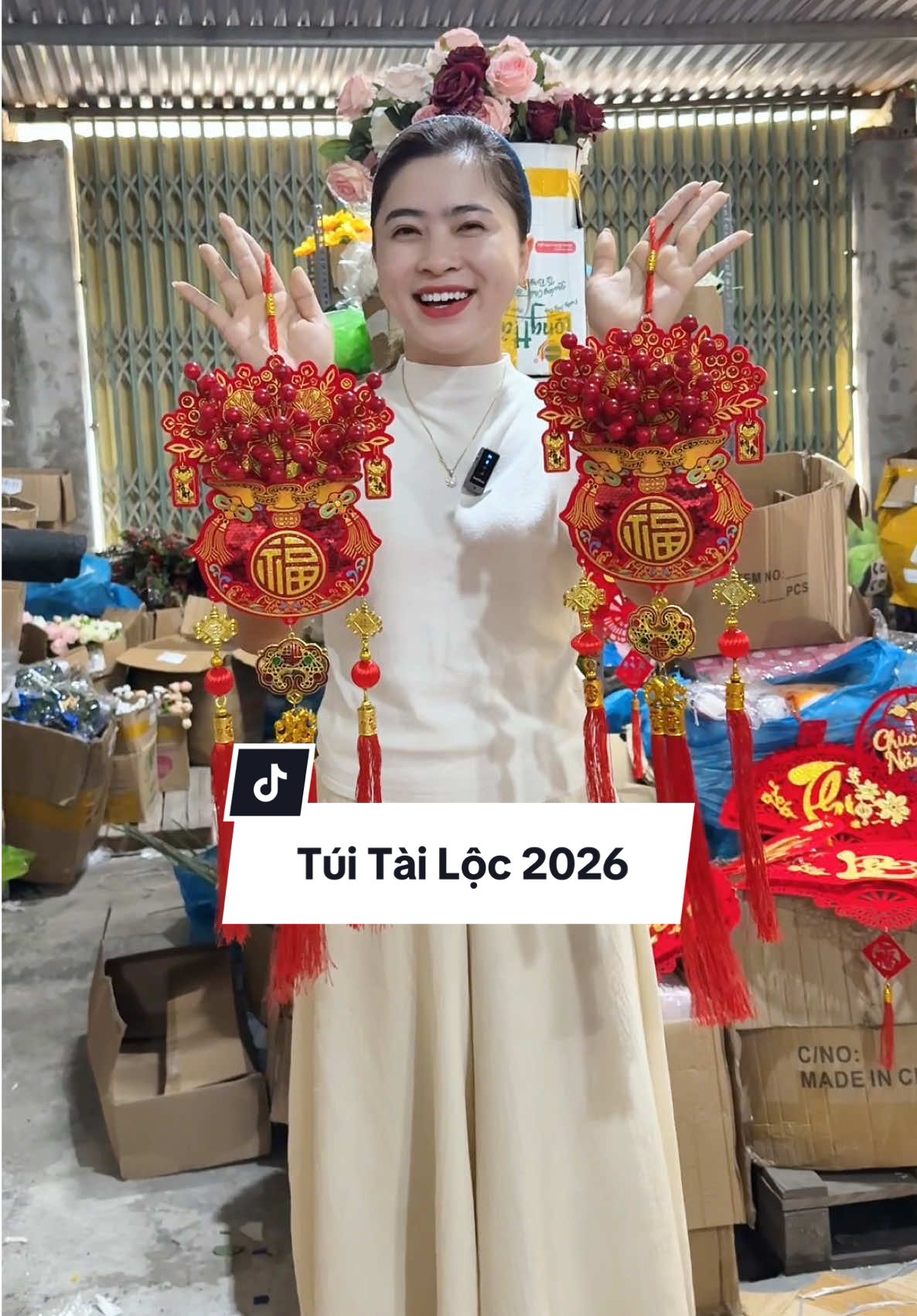 Giảm giá các bác ơi túi tài lôc mẫu mới 2026 #phukientet #decortet #khanhquatnhung #tuitailoc #liengtreotet 