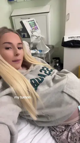 I’m dilated and can feel baby’s head!! Hopefully he’s here by tonight #fyp #pregnancy #inducelabor #foryou #newborn 