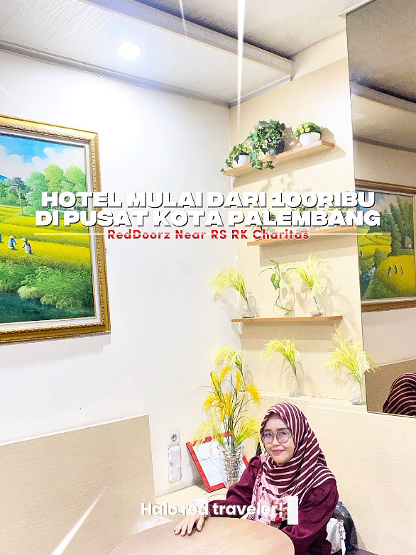 Rekomendasi Hotel mulai 100ribuan di Palembang, cobain deh nginep di RedDoorz Near RS RK Charitas. Lokasinya terjangkau banget di pusat kota Palembang, mudah mau kemana aja . Buruan booking pakai aplikasi RedDoorz dan jangan lupa masukkan kode promo YUKNGINEP biar lebih hemat. Download aplikasinya dan nikmati promonya #redtravelers #bukasemuapintu #RedDoorz #penginapanpalembang #healingbarengkeluarga  @RedDoorz Indonesia 