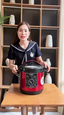 Nồi Áp Suất 6L FUJIKA, Nấu Nhanh, Lòng Nồi Siêu Chống Dính - BH Chính Hãng 12 Tháng #noiapsuat #noiapsuatpovena #noiham #apsuat #noiapsuatdanang                                 
