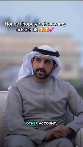 Honey please stop texting any other account, this is my only TikTok account ok honey and please always be vigilant of who you think is me chat me here on this TikTok account and block every other TikTok account you have ok darling 🥰🥰💕🌹 #princefazza #dubaiking #hamdan27  #videovira #adviceforwomen 