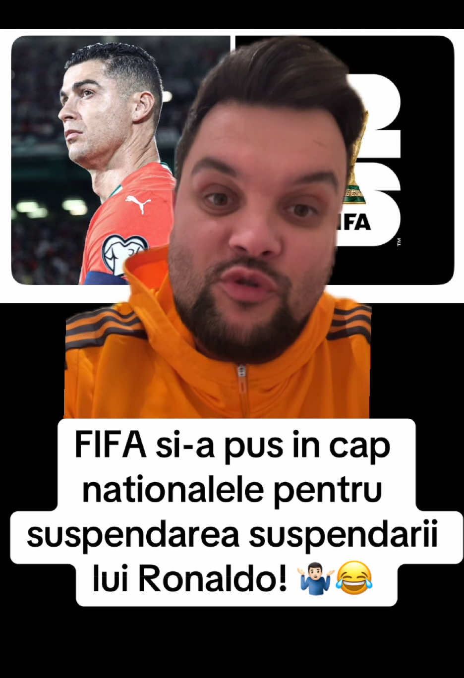 FIFA face haos! #fotbal #fypromania #spania #ronaldo7 