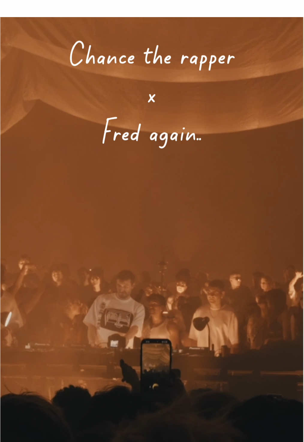 Fred again x Chance the rapper x Chicago #fredagain #chicago #chancetherapper #dj #housemusic @Fredagainagain @Sammy Virji 
