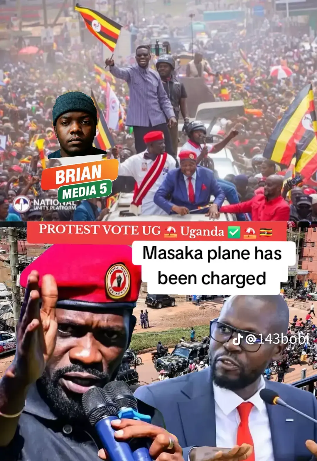 #PeoplePowerOurPower #ProtestVoteUg2026 #brianmedia5 