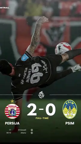full time: Persija vs psim Jogja Persija menang skor 2:0  btw itu koreo nya keren banget 🔥🤩🐯 . .#persija #psimjogja #fyp #brisuperleague #creatorsearchinsight 