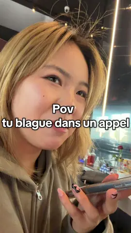 Vous avez sortit quelles genre d’excuse pour finir les appels ?😭 #fyp #foryou #fiona_xng #funny #pov 