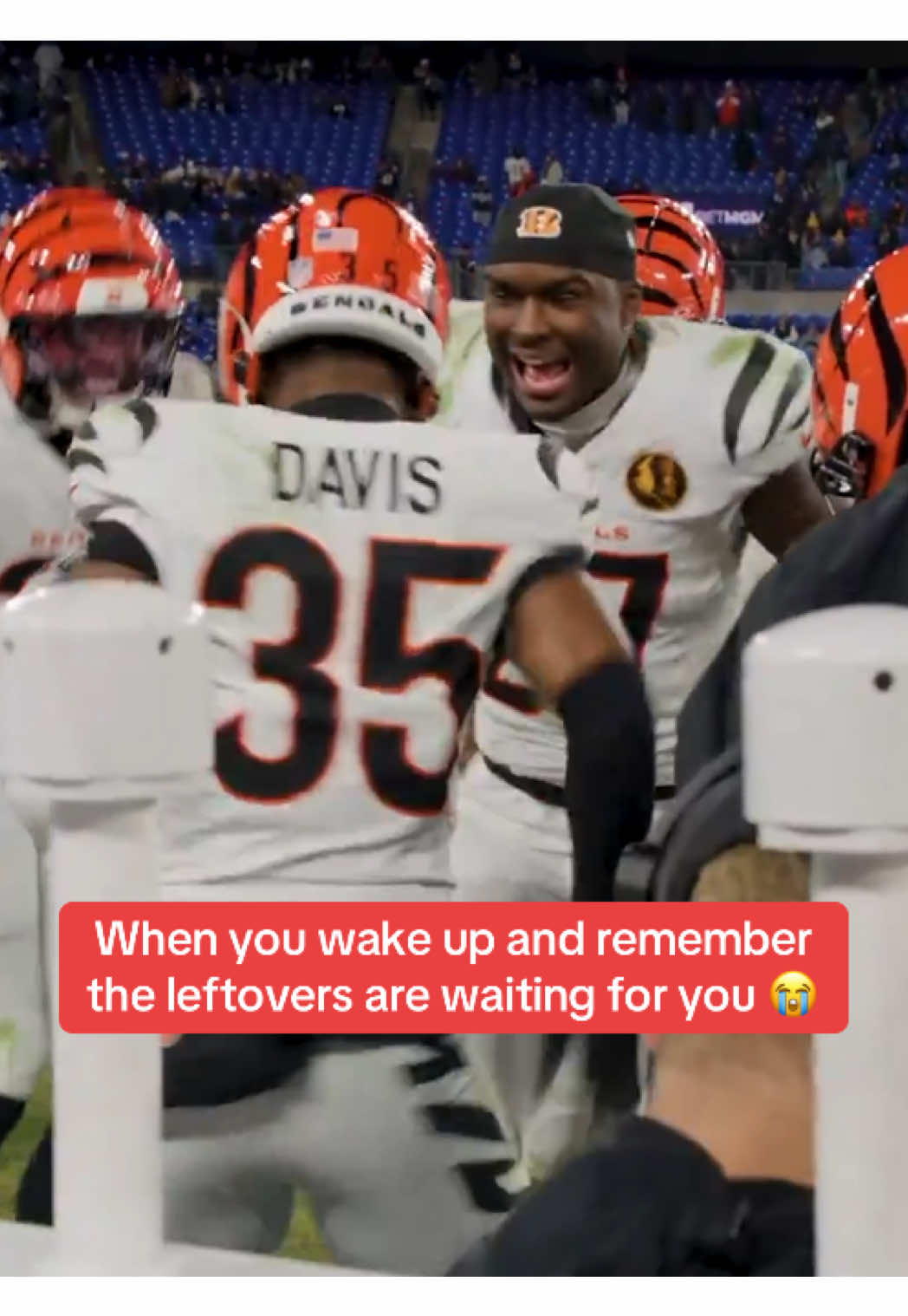 (via @Cincinnati Bengals) #thanksgiving #leftovers #nfl #football #espnsocial 