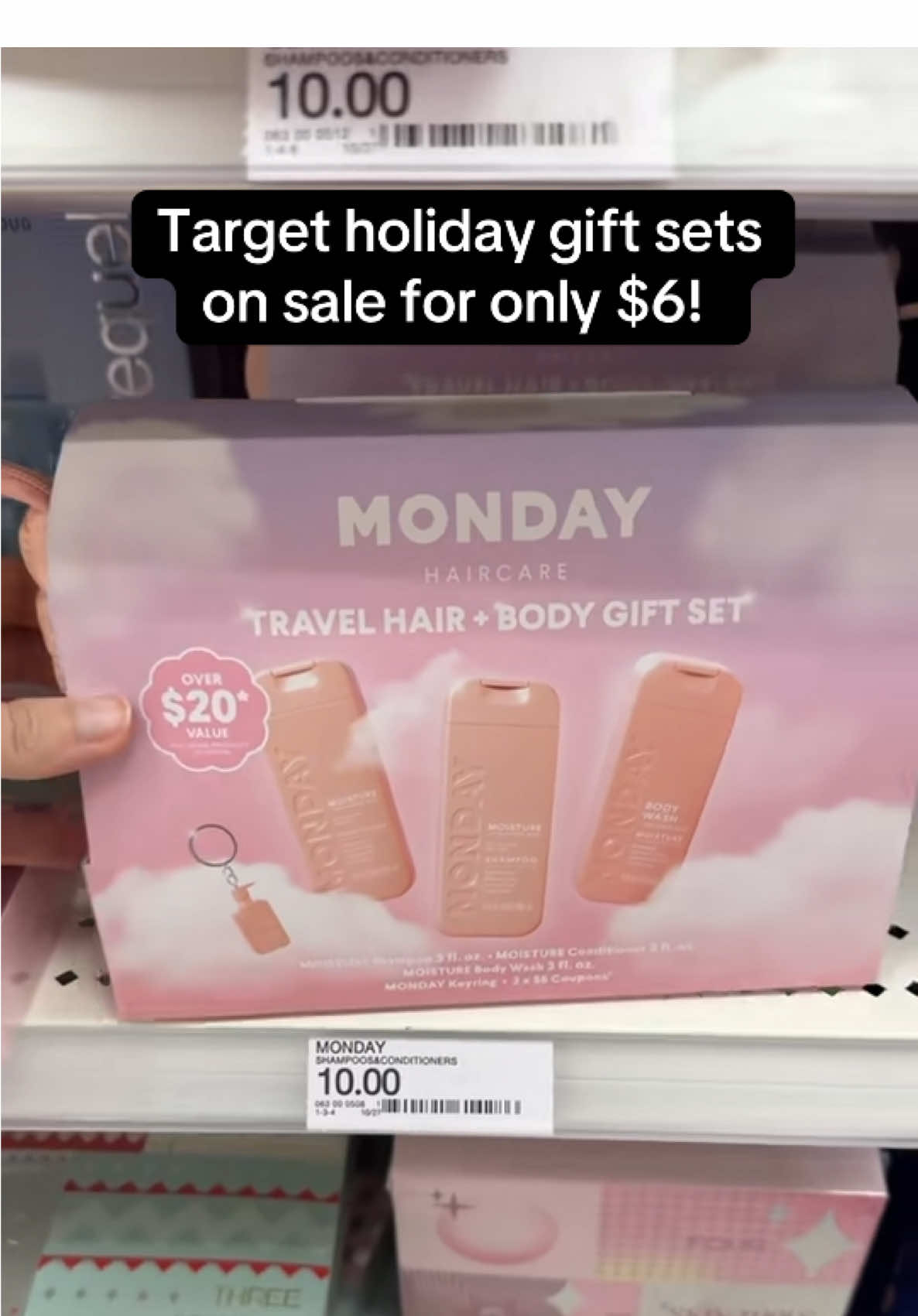 $6 holiday gift sets at Target! 🔗Link in my bio! Snag these now before they’re gone! 🤩 #giftsets #christmasshopping #blackfridaydeals #target #giftidea @target 