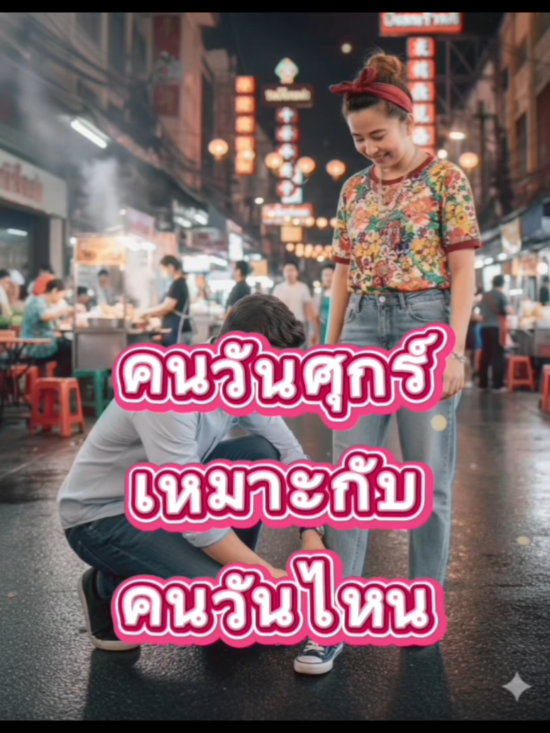 คนวันศุกร์ เหมาะกับ คนวันไหน ❤️ #คนวันอังคาร #คนวันอาทิตย์ #คนวันจันทร์ #คนเกิดวันศุกร์ #ทํานายดวง 