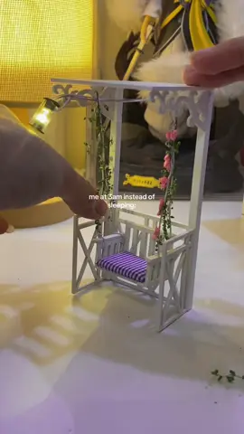 pampalipas oras parang ikaww. #miniature #DIY #miniaturehouse #3amthings 