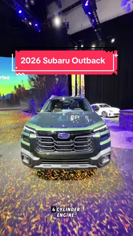 Does the 2026 @Subaru of America, Inc. Outback have what you’re looking for? #subaruoutback #subaru #cartok #tiktoklaautoshowcontest  #new 