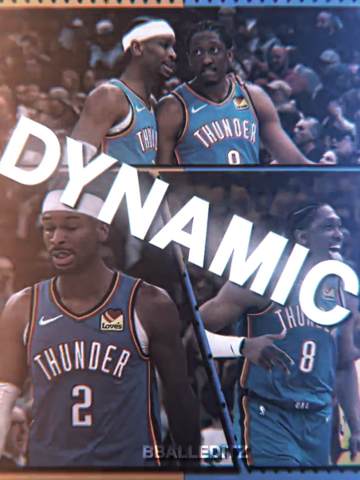 best duo itl || ib:@azrovfx || dm for promos || presets and jerseys in my bio🔥 #shaigilgeousalexander #jalenwilliams #NBA #viral #foryoupage