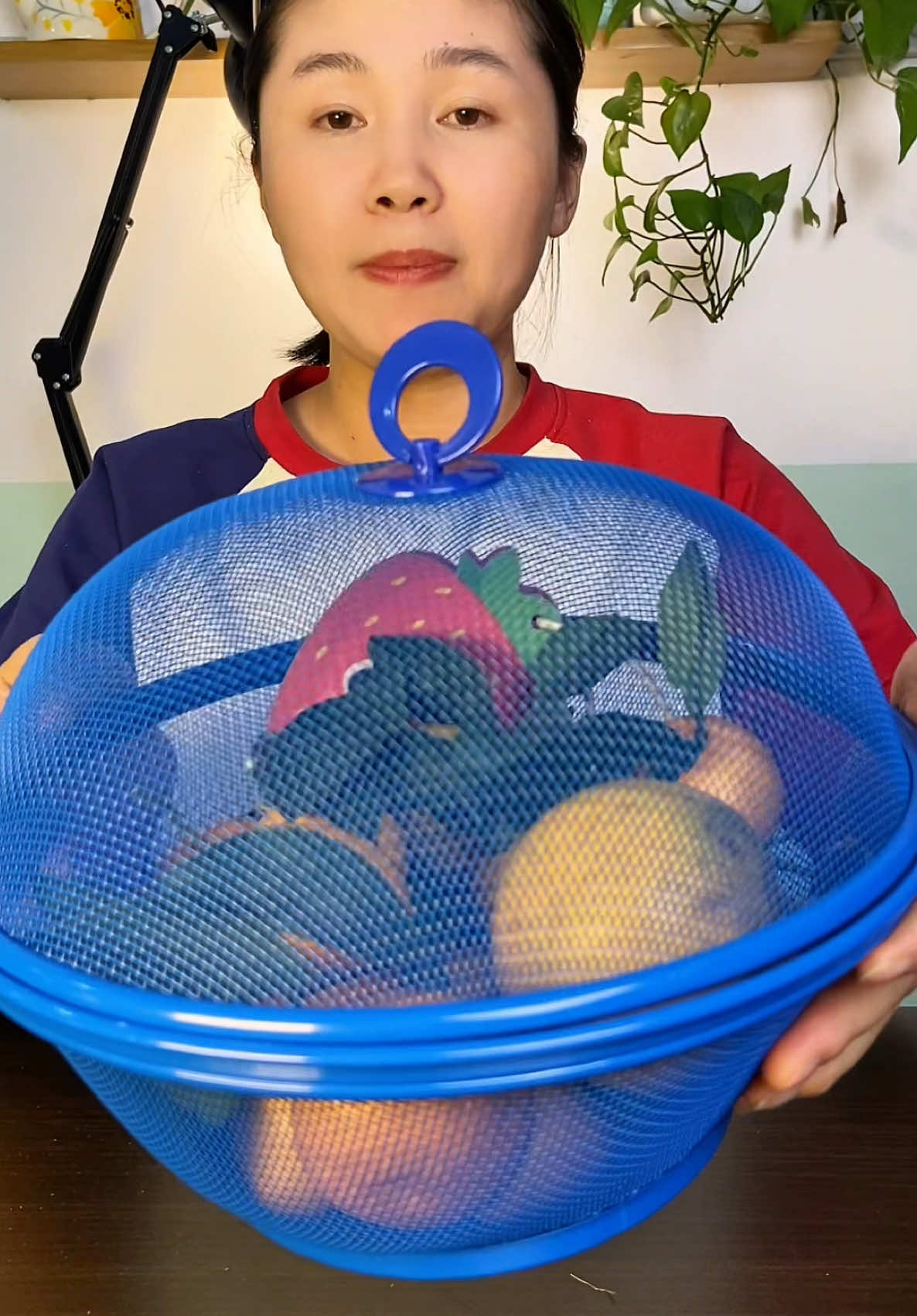 ( Hàng loại 1) Đựng Rau Củ Trái Cây có nắp đậy bằng thép ko rỉ #rodungtraicay #roinox #rodungrau 