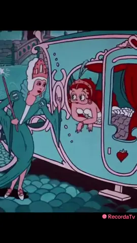 QUANDO O RELÓGIO BATER MEIA NOITE - ( Betty Boop Cinderela ) RecordaTv 📺  #cinderellamovie #infanciafeliz #desenho #bettyboop #new 