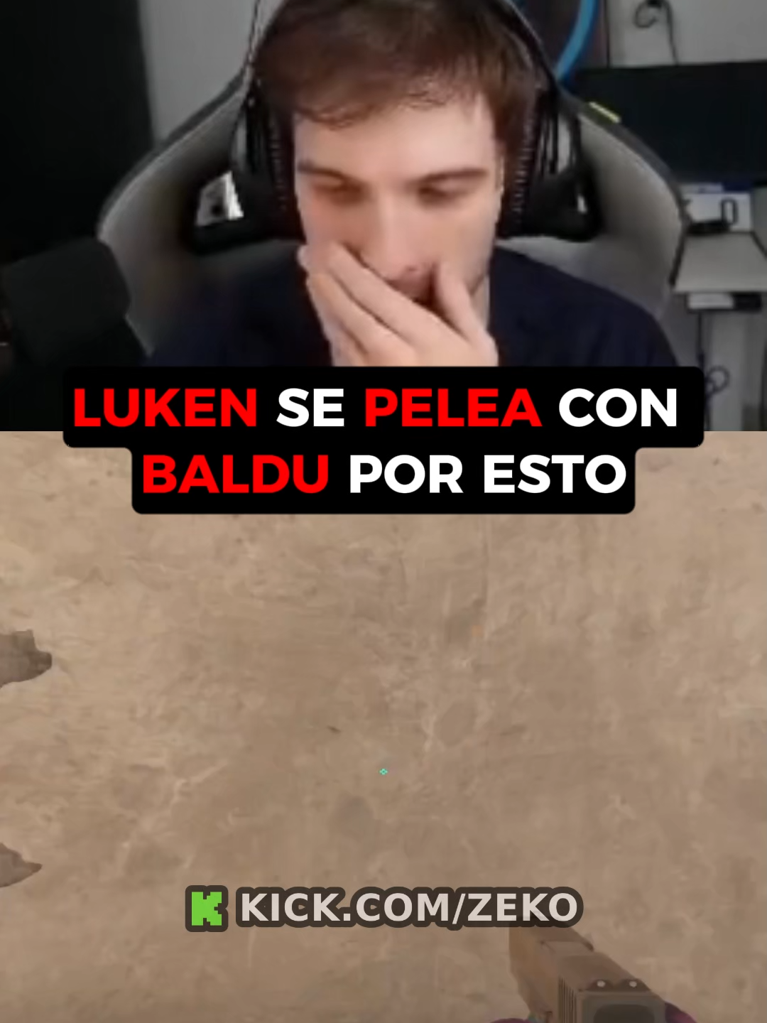LUKEN SE PELEA CON BALDU POR ESTO #kick #clips #zeko #counter #cs2 #counterstrike #counterstrike2 #csgoclips #csgo #luken #baldu #tilteo
