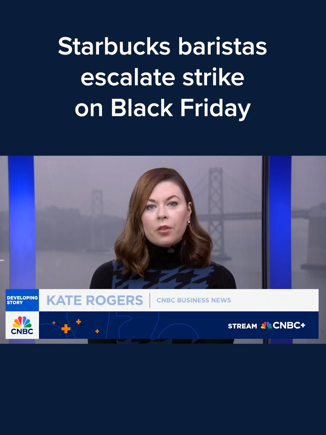 The #Starbucks workers’ union said on Friday it is escalating an indefinite strike to more than 120 stores and 85 cities, demanding higher pay and staffing levels at the coffee chain. The walkout, which is set to be the longest strike in the history of Starbucks, began on its Red Cup Day on November 13 with 65 stores and more than 40 cities. Read more at the #linkinbio or tap on your screen. #CNBC