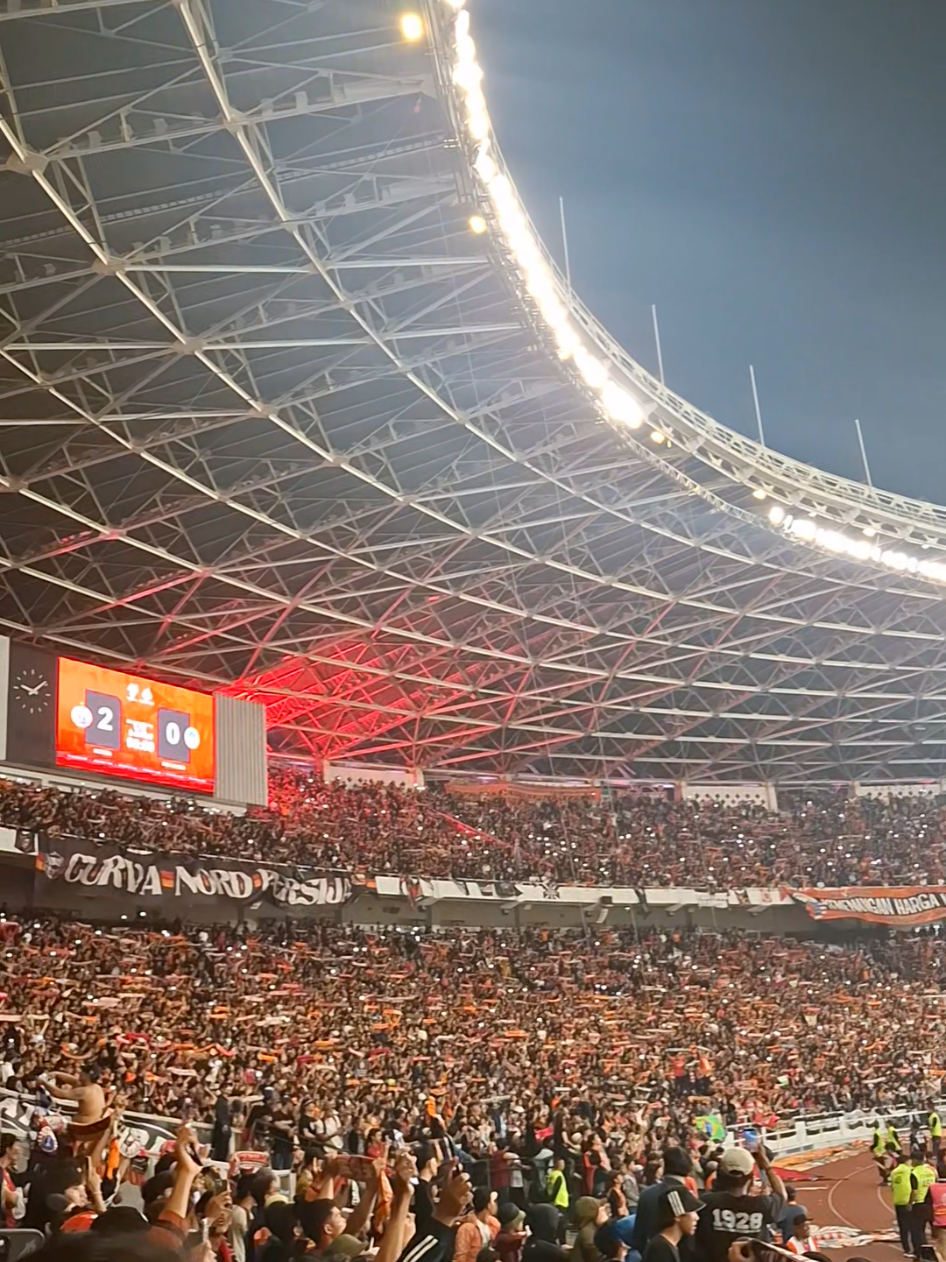 anthem persija setelah macth lawan psim jogjakarta🧡💙#persija #thejakmania #psimjogja #brajamusti #football 