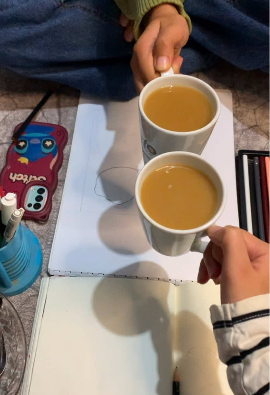 ☕️🎨🤎#art #artist #fyp #friendship #f 