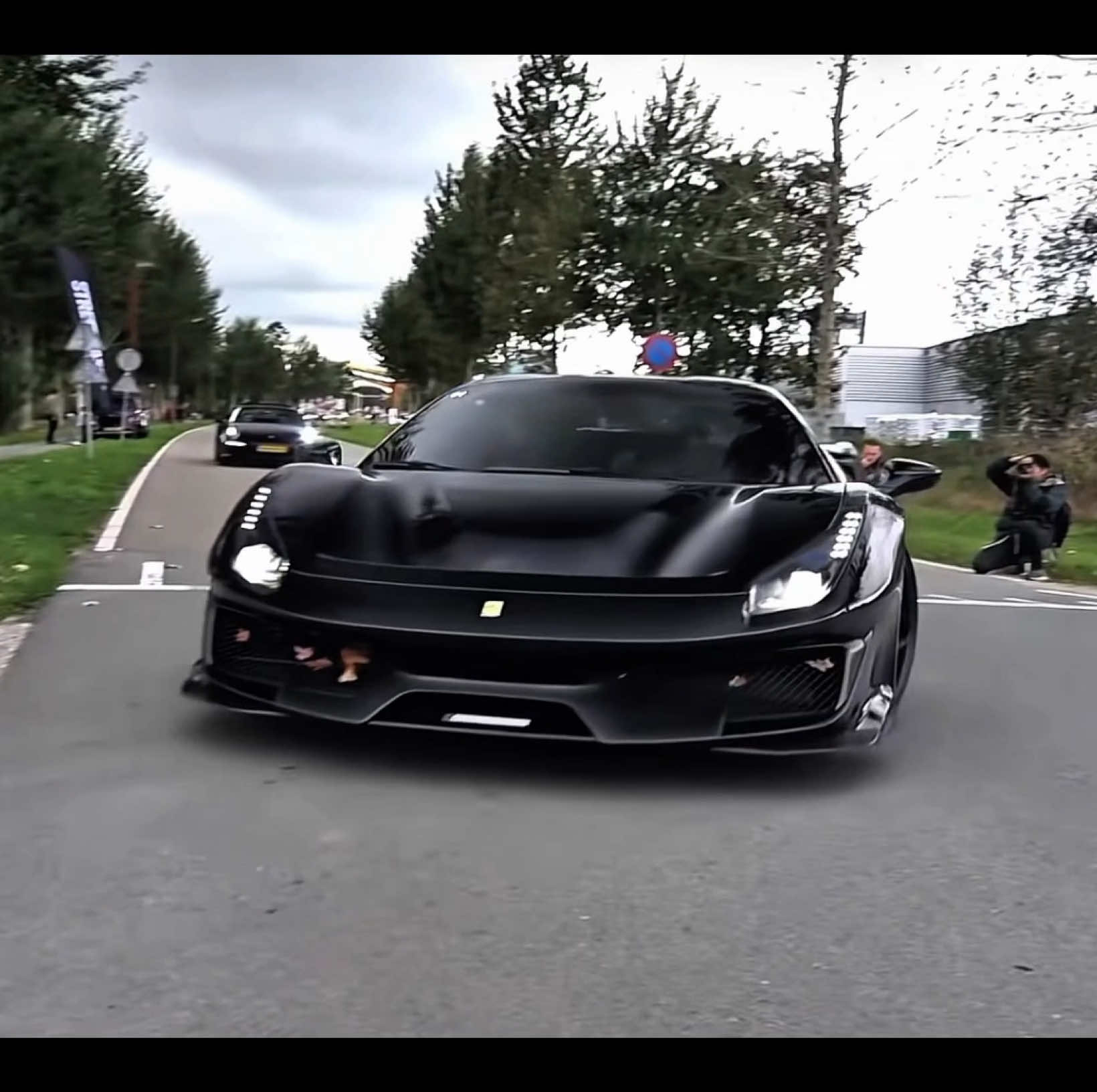 Short edit 🫠 #ferrari #ferrari488 #488pista #supercar #cartok Clips: Gumbal ( carspotter ) on YT