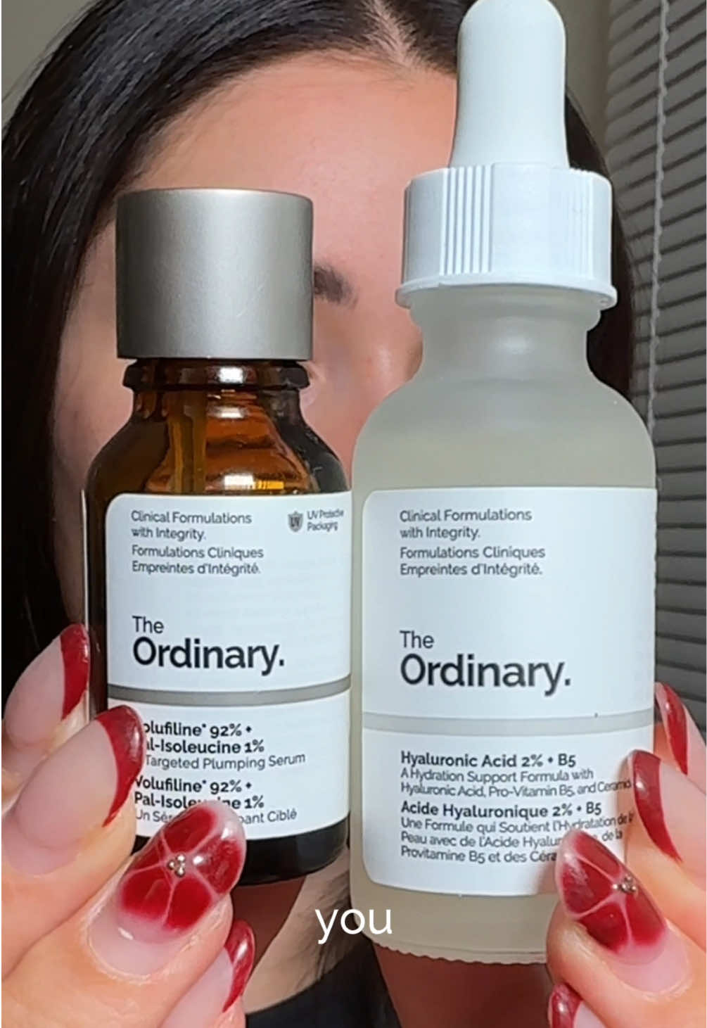 hyaluronic acid + volufiline = chefs kissssss #theordinary #slowvember #hyaluronicacid #volufiline #skintok 