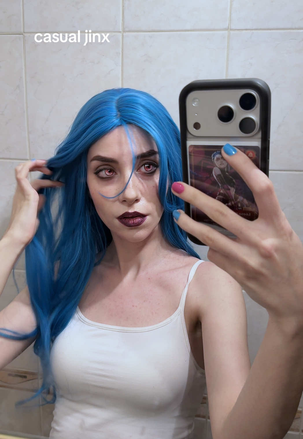 i’ll draw her tattoos next time i promiseeeee #arcane #jinx 